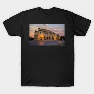 Philharmonic and opera house - Rudolfinum in Prague, Czech Republic T-Shirt